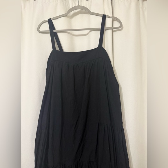 Jenni Kayne Black Tiered Midi Summer Dress Size S - Picture 3 of 7